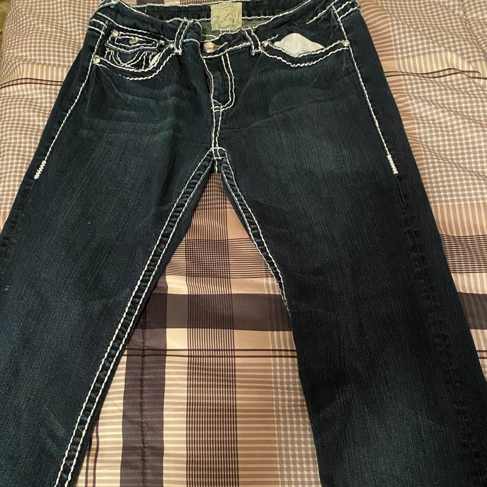 La Idol USA Blue Jeans